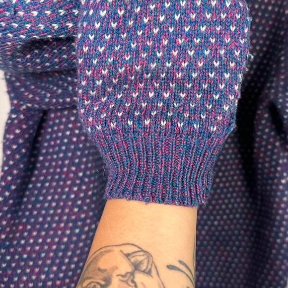 The Woolrich Woman Vintage Knit Wool Blend Button Down Cardigan - Picture 3 of 5